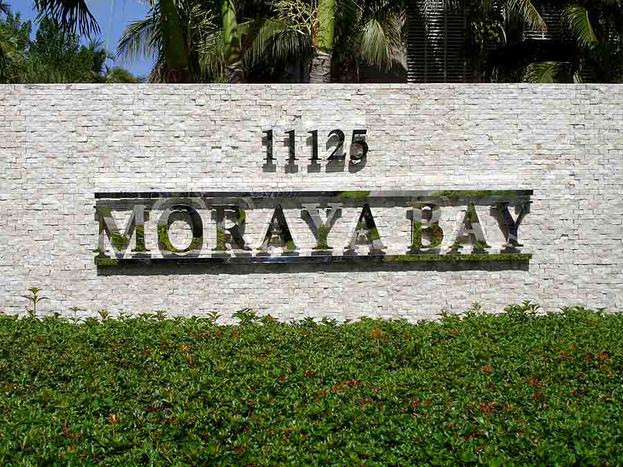 Moraya Bay Signage